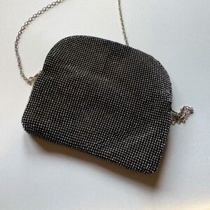 Black Rhinestone Formal‎ Purse